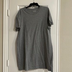 Gray TShirt dress